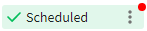 App scheduled but not running icon.